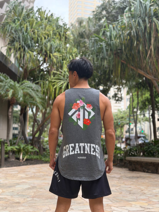 ALOHA MUSCLE TANK