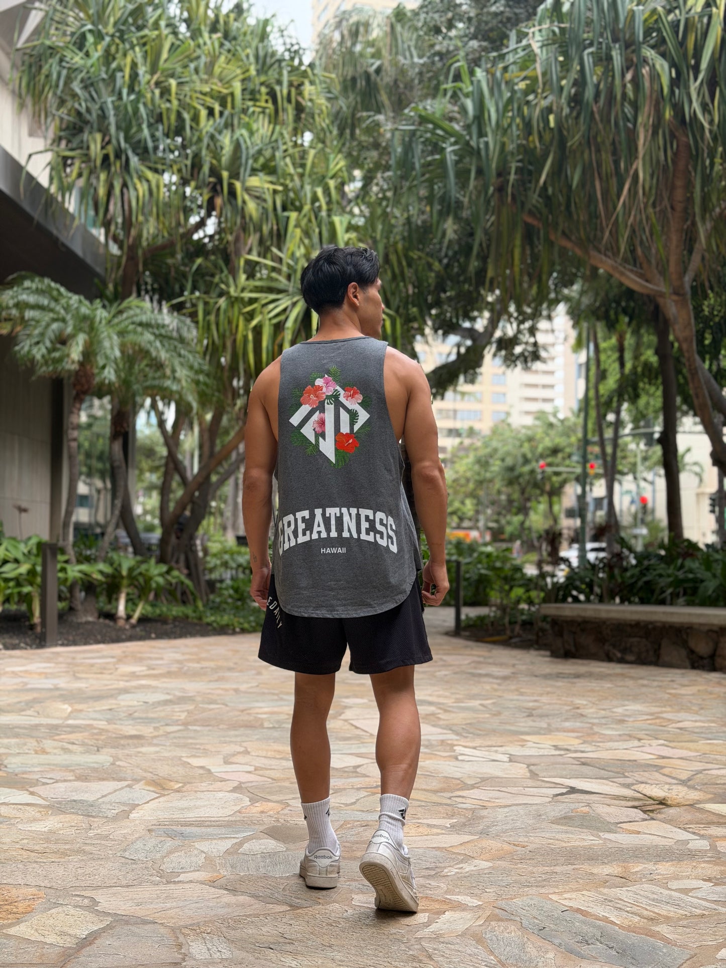 ALOHA MUSCLE TANK