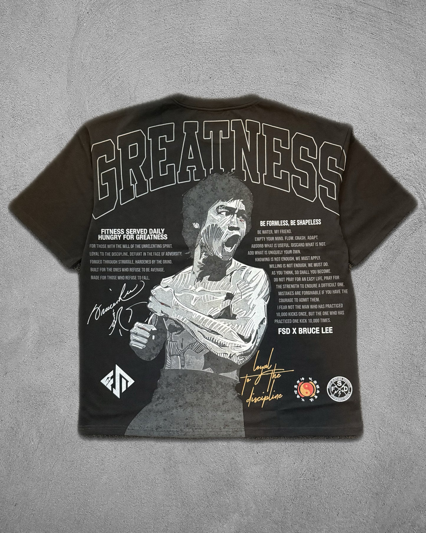 Bruce Lee Formless Motion Tee